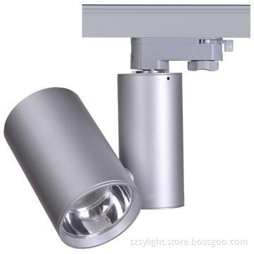 1x20w cree cob high power drop ceiling led track lighting